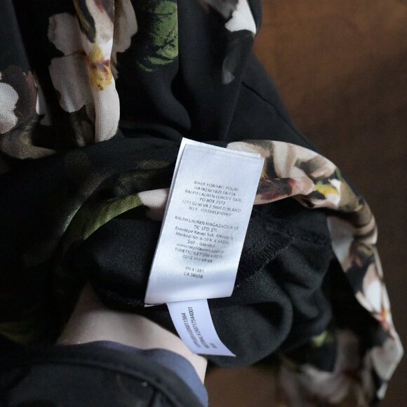 Gorgeous Floral Ralph Lauren Two Layer Dress. Women's L/XL. - Picture 4 of 5